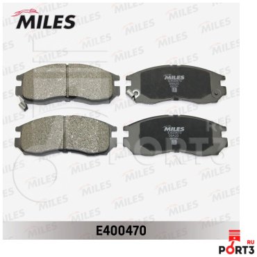 Колодки MILES передние E400470 4 шт купить,NaN