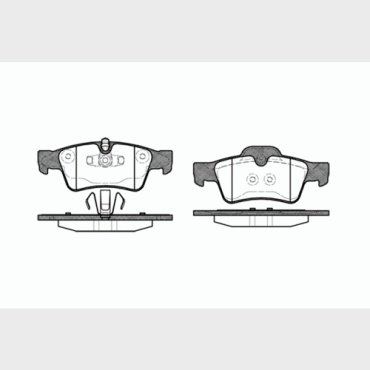 Колодки Aywiparts задние AW1810352 4 шт