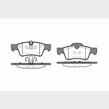 Колодки Aywiparts задние AW1810352 4 шт купить,NaN