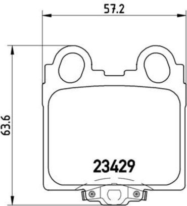 Колодки AKIKA задние AP-82 4 шт купить,NaN