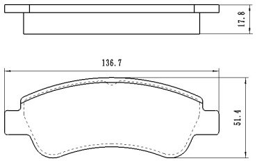 Колодки Winkod передние W1925BP купить,NaN