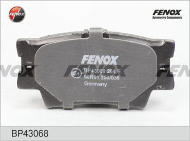 Колодки FENOX задние BP43068 4 шт купить,NaN