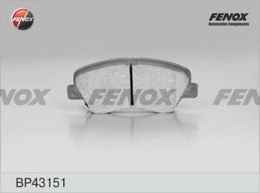 Колодки FENOX передние BP43151 купить,NaN
