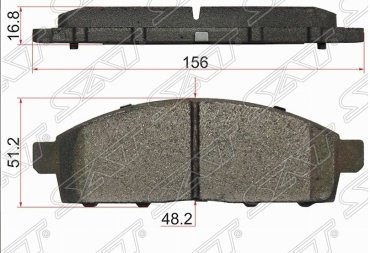 Колодки SAT передние ST-4605A198 купить,NaN