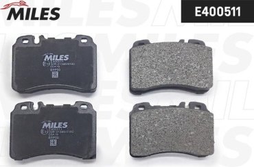 Колодки MILES передние E400511 4 шт купить,NaN