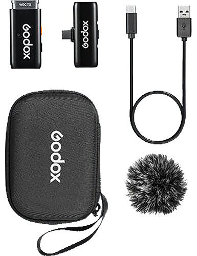 Микрофон Godox WES2 Kit1 черный купить,NaN