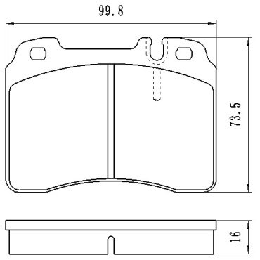 Колодки Winkod передние W0127BP купить,NaN