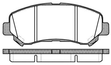 Колодки Gross передние G-585 купить,NaN