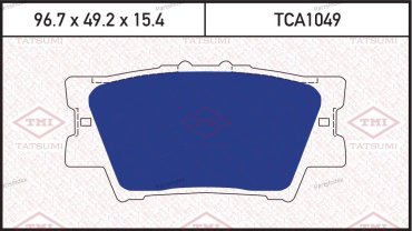 TATSUMI Колодки Тормозные Дисковые TCA1049 купить,NaN