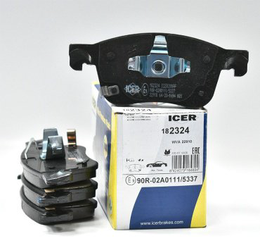 Колодки ICER передние 182324 4 шт купить,NaN