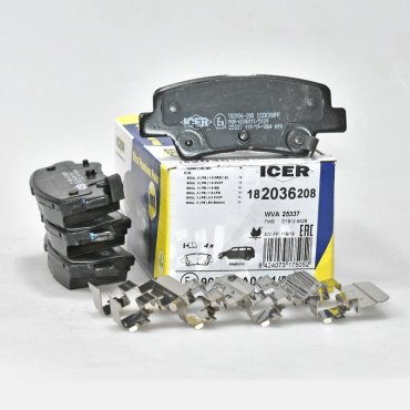 Колодки ICER задние 182036208 купить,NaN
