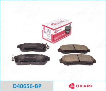 Колодки Okami D40656BP купить,NaN