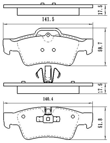 Колодки Winkod задние W1649BP купить,NaN