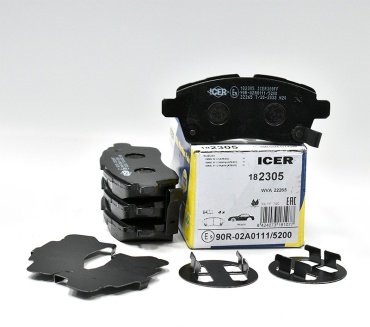Колодки ICER передние 182305 купить,NaN
