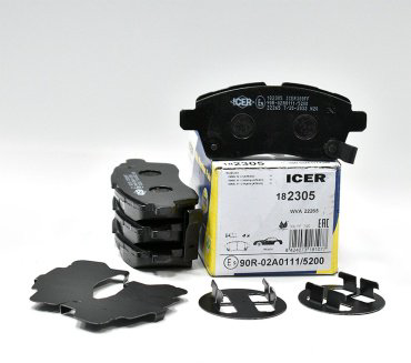 Колодки ICER передние 182305 купить,NaN
