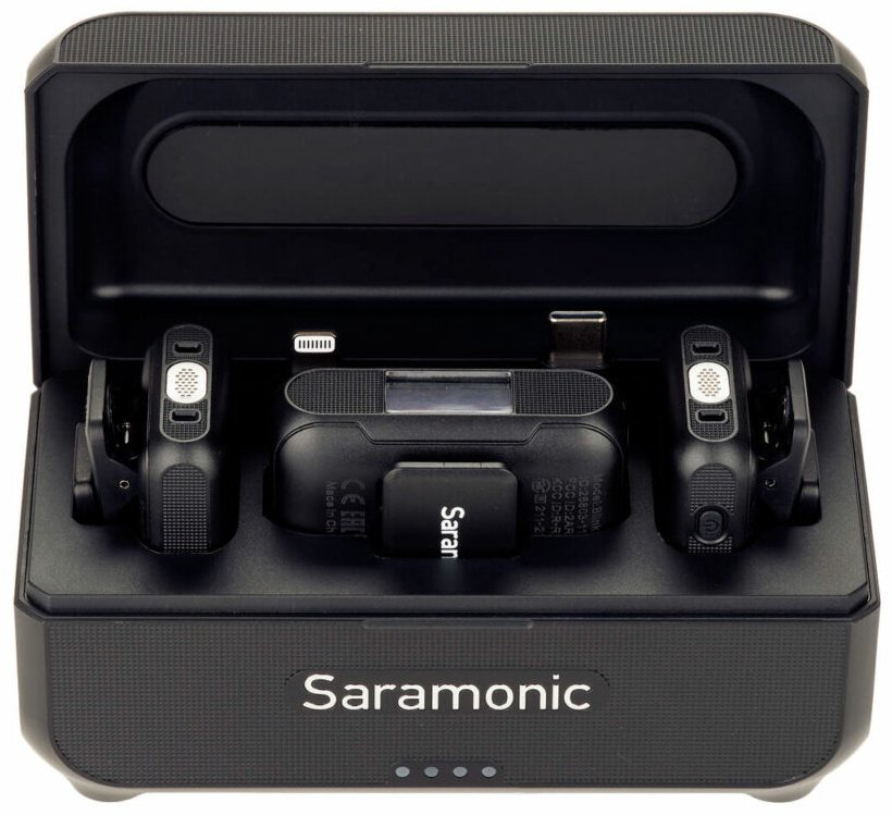 Микрофон Saramonic Blink500 B2+ черный купить,NaN