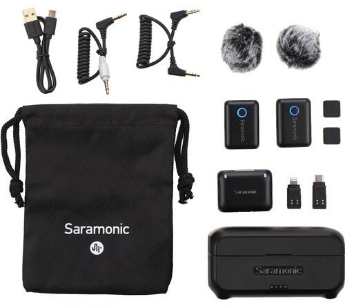 Микрофон Saramonic Blink500 B2+ черный купить,NaN