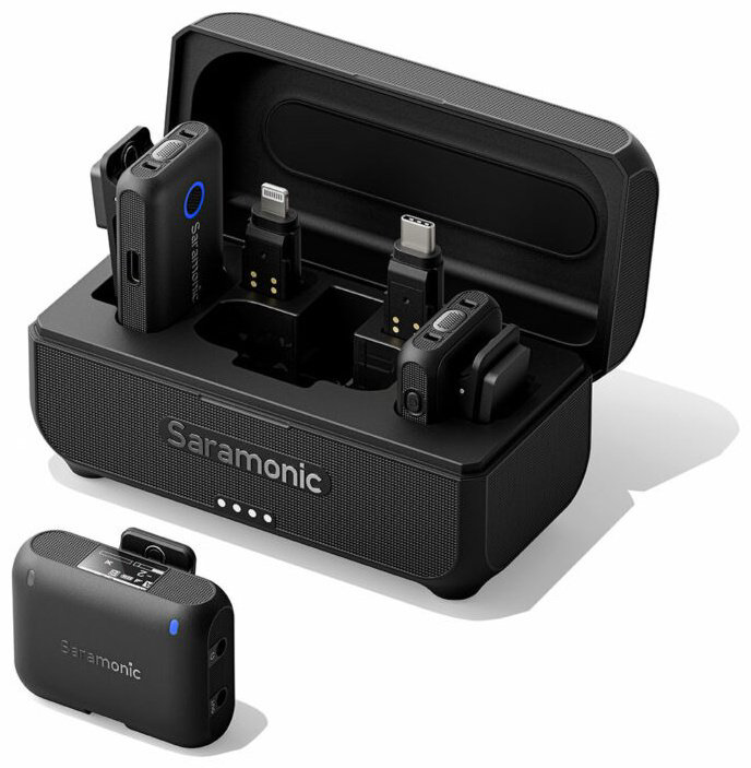 Микрофон Saramonic Blink500 B2+ черный купить,NaN