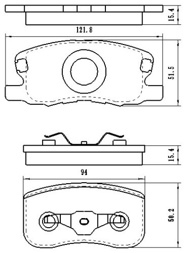 Колодки Winkod передние W1889BP купить,NaN