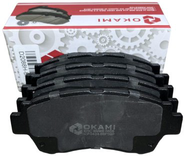 Колодки Okami D2088HBP купить,NaN