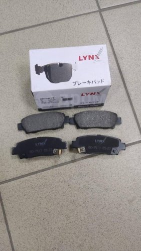 Колодки LYNXauto BD7514 купить,NaN