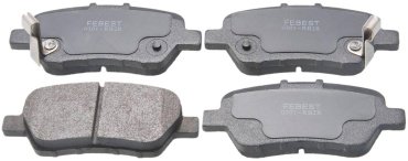 Колодки FEBEST задние FEBEST 0301-RB2R 4 шт купить,NaN