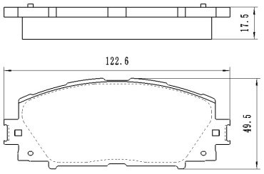 Колодки Winkod передние W0012BP купить,NaN