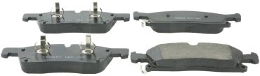 Колодки FEBEST передние FEBEST 1601-166F 4 шт