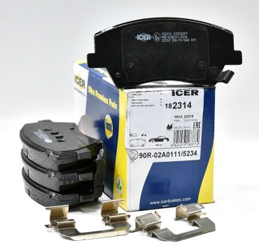 Колодки ICER передние 182314 купить,NaN
