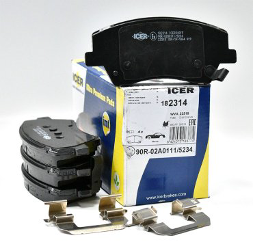 Колодки ICER передние 182314 купить,NaN