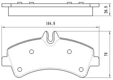 Колодки Winkod задние W1877BP купить,NaN