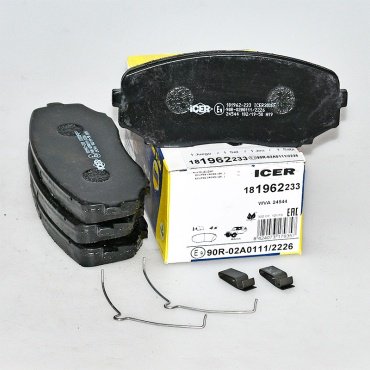 Колодки ICER передние 181962233 4 шт купить,NaN