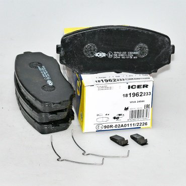 Колодки ICER передние 181962233 4 шт купить,NaN