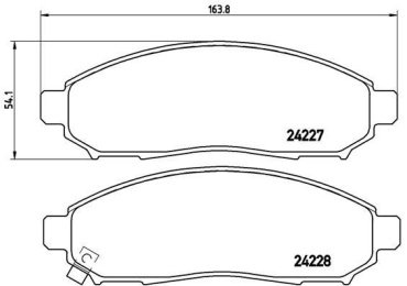 Колодки Winkod передние W1903BP 4 шт купить,NaN