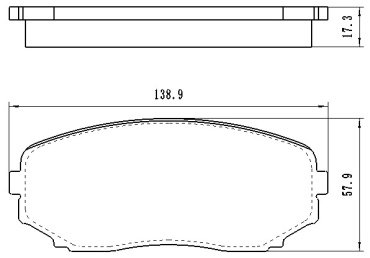Колодки Winkod передние W1828BP купить,NaN