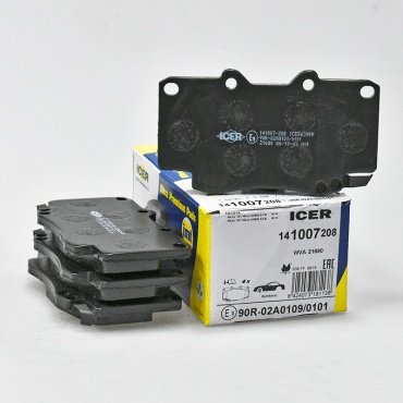 Колодки ICER передние 141007208 4 шт купить,NaN
