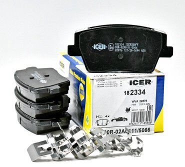 Колодки ICER задние 182334 купить,NaN
