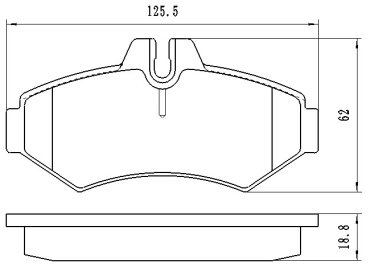 Колодки Winkod задние W1866BP купить,NaN