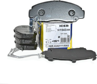 Колодки ICER передние 181543208 купить,NaN