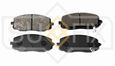 Колодки Sufix передние SX-1198 4 шт купить,NaN