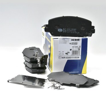 Колодки ICER передние 182322 купить,NaN