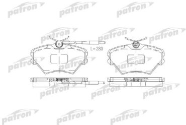 Колодки PATRON передние PBP972 4 шт купить,NaN