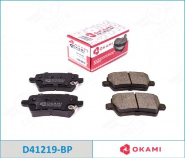 Колодки Okami D41219BP купить,NaN