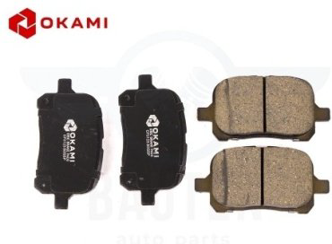 Колодки Okami передние D2166HBP 4 шт купить,NaN