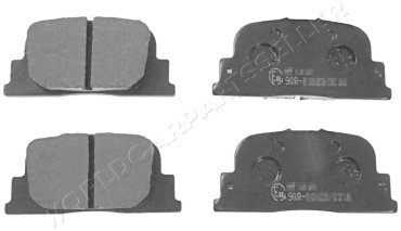 Колодки MILES задние E410361 4 шт купить,NaN