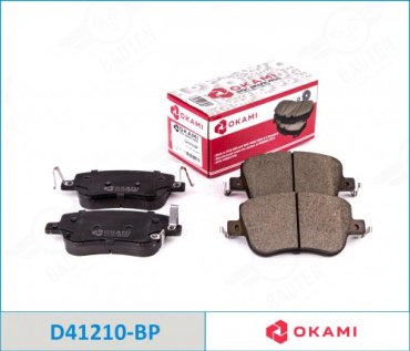 Колодки Okami D41210BP купить,NaN