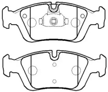 Колодки HSB передние HP5031 купить,NaN