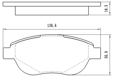 Колодки Winkod передние W1934BP купить,NaN