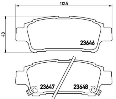 Колодки AKIKA задние AP-54 4 шт купить,NaN