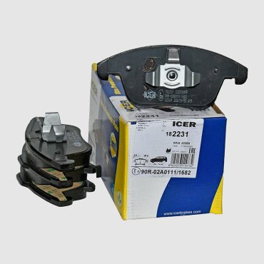 Колодки ICER передние 182231 4 шт купить,NaN